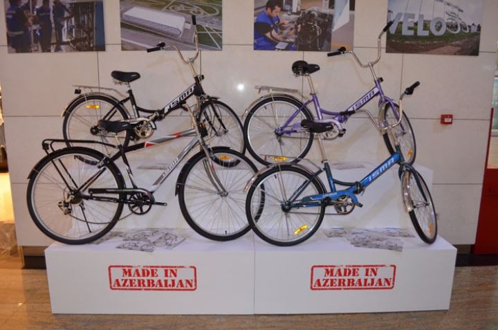 Azərbaycanda yığılan velosipedlər təqdim edildi