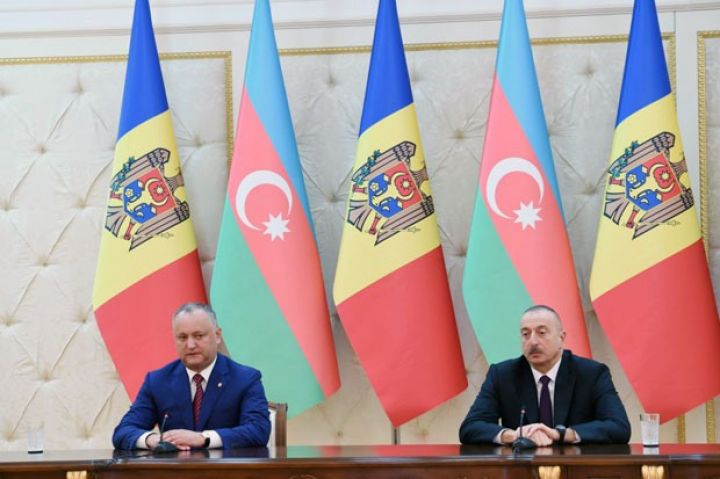 Azərbaycan və Moldova prezidentlərinin mətbuata bəyanatları