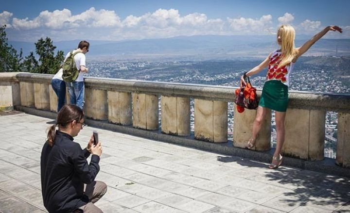 Gürcüstanada istirahət edən ruslar kəskin artıb