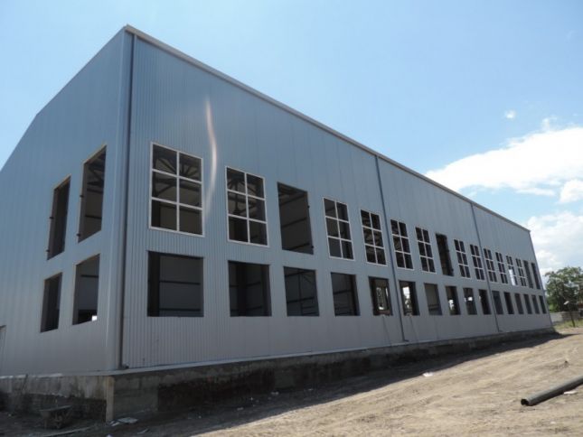 Tikinti işlərinin 50 faizi yekunlaşıb - YENİ TOXUM EMALI FABRİKİ