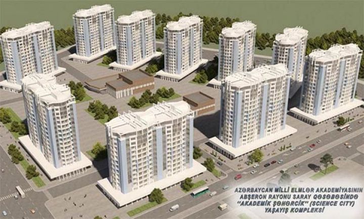 Alimlər üçün tikilən mənzillərin satışına başlanılıb