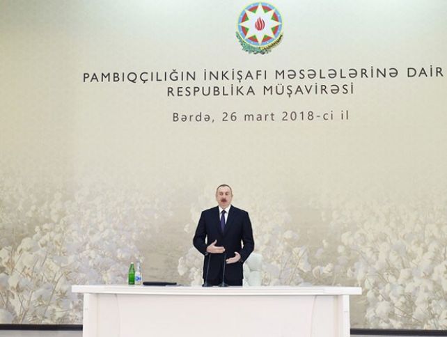 Prezident pambıqda qane olmadığı rayonların adlarını açıqladı - "NƏTİCƏ ÇIXARSINLAR"