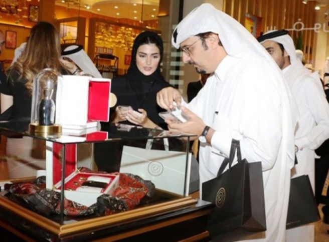 Qətərin paytaxtında Azərbaycan parfümeriya məhsulları mağazası açıldı