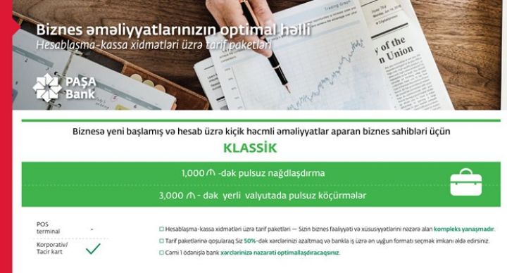 <p><a href="https://www.pashabank.az/press_centre,1315/lang,az/" <font color=red>PAŞA Bankdan KOS-lar üçün Klassik tarif paketi!</font><p>