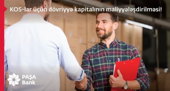 <p><a href="https://www.pashabank.az/press_centre,1332/lang,az/" target="_blank" <font color=>PAŞA Bankdan KOS-lar üçün dövriyyə vəsaitlərinin maliyyələşdirilməsi</font><p>
