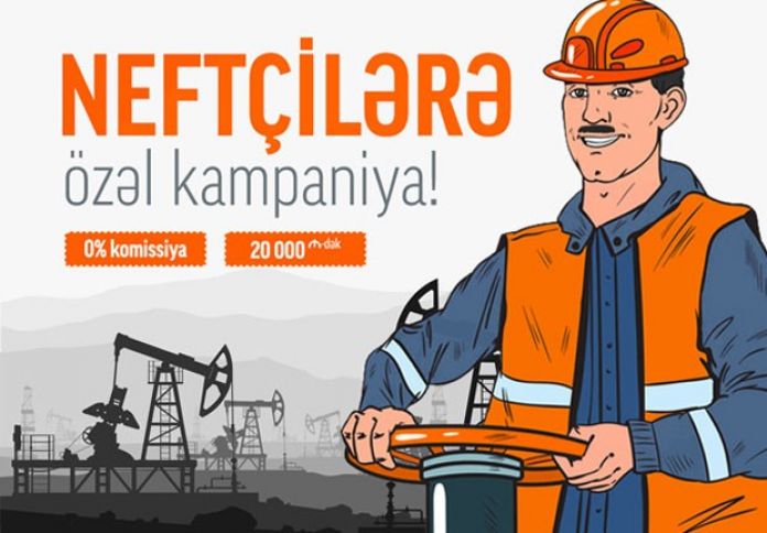 Unibank neftçilər üçün KOMİSSİYASIZ kredit aksiyası keçirir