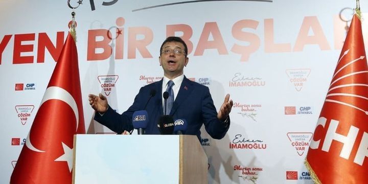 İstanbulda Ekrem İmamoğlu Binalı Yıldırımı keçdi