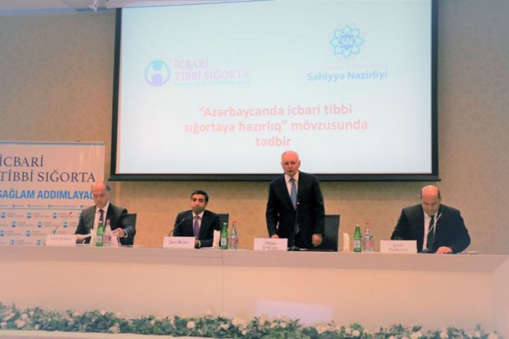 “Azərbaycanda icbari tibbi sığortaya hazırlıq” görüşü
