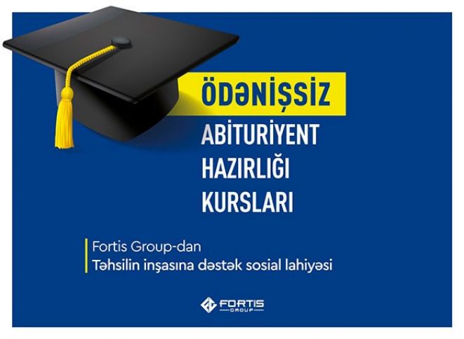 “FORTİS GROUP”dan yeni sosial layihə  