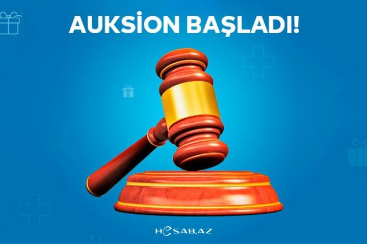 Hesab.az-da çoxdan gözlənilən hərrac artıq başladı!