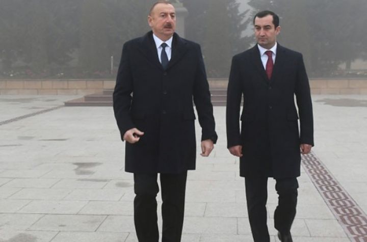 Prezident  İlham Əliyev Şamaxıda səfərdədir
