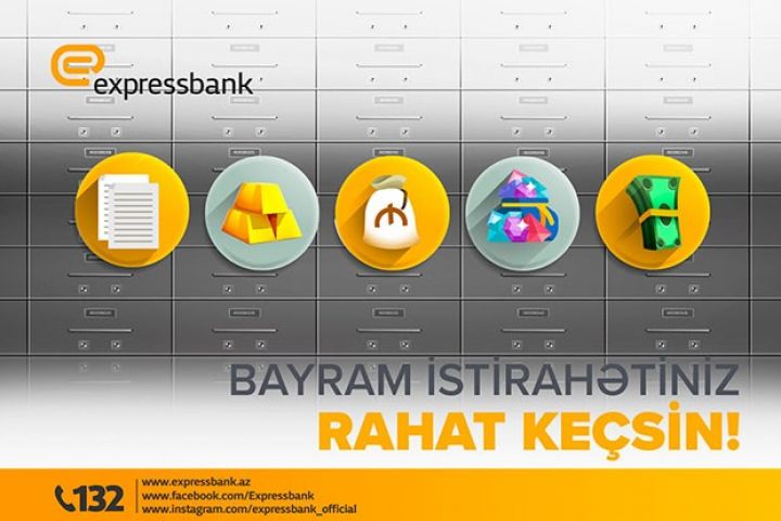 Qiymətli əşyalarınız seyfdə, özünüz istirahətdə!