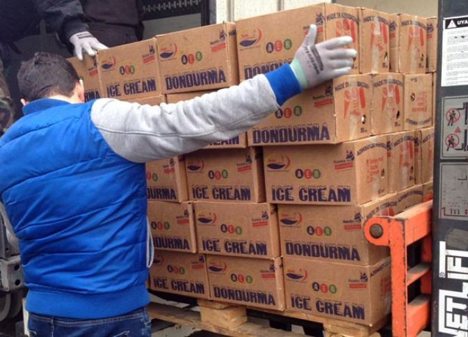 Azərbaycan şirkəti ərəb ölkəsindən 50 TİR dondurma sifarişi alıb, ilk avtomobil yola salınır