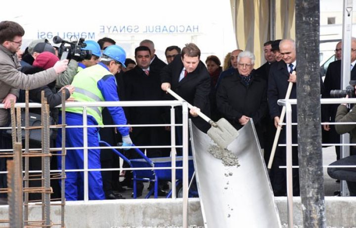 Azərbaycanda yeni avtomobil zavodunun təməli qoyuldu