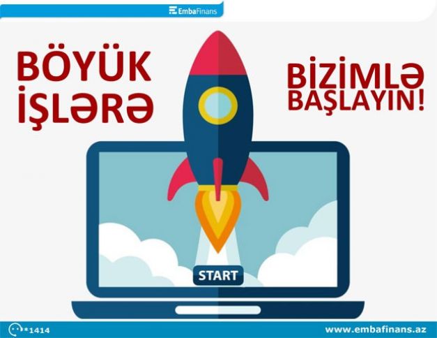 Şəxsi biznesinizi qurmaq daha asan oldu!