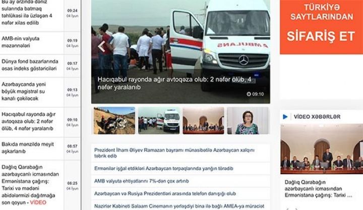 Azərbaycanda bağlanmış xəbər ağentilyi faəliyyətini bərpa etdi