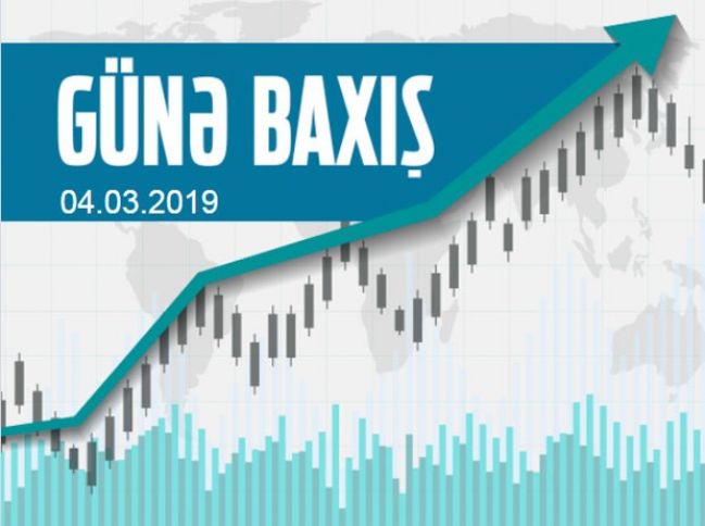 Maliyyə bazarlarında son vəziyyət - 04.03.2019