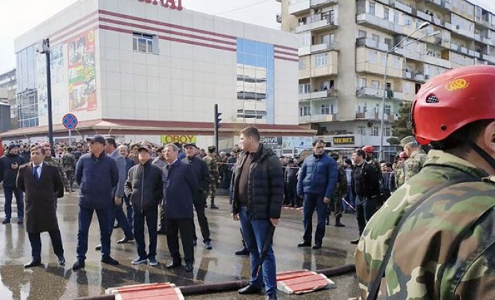 “Yanğın zamanı oğurluq və soyğunçuluq halı qeydə alınmayıb” - POLİSDƏN AÇIQLAMA
