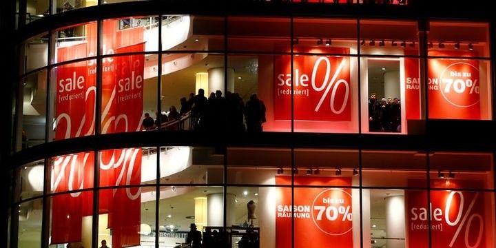 Avropada pərakəndə satışlar artıb