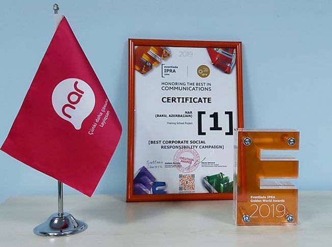  “Nar”ın sosial layihəsi nüfuzlu beynəlxalq müsabiqədə qalib oldu