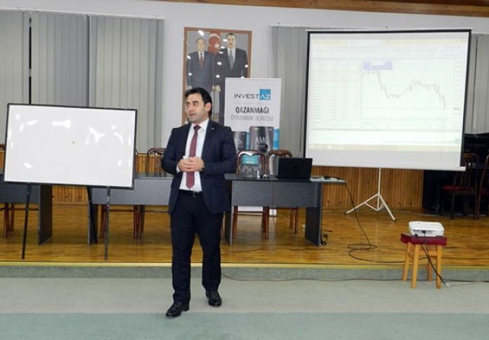 “İnvestAZ” Odlar Yurdu Universitetində seminar keçirib
