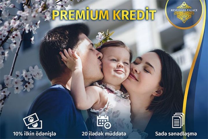 Yaşayışa təhvil verilən “Renessans Palace”da 10% ilkin ödənişlə mənzil sahibi ola bilərsiz 