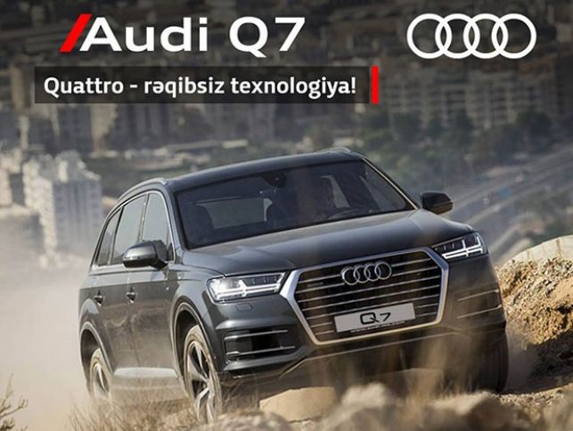 <p><a href="https://www.audi.az/az/stock/?modelname=12" target="_blank" <font color=red>Audi Q7 modelləri 20 faiz ilkin ödənişlə!</font><p>