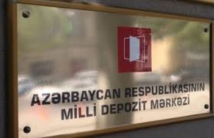 Milli Depozit Mərkəzi investorlara qiymətli kağızlar üzrə ödənişlərin məbləğlərini açıqladı