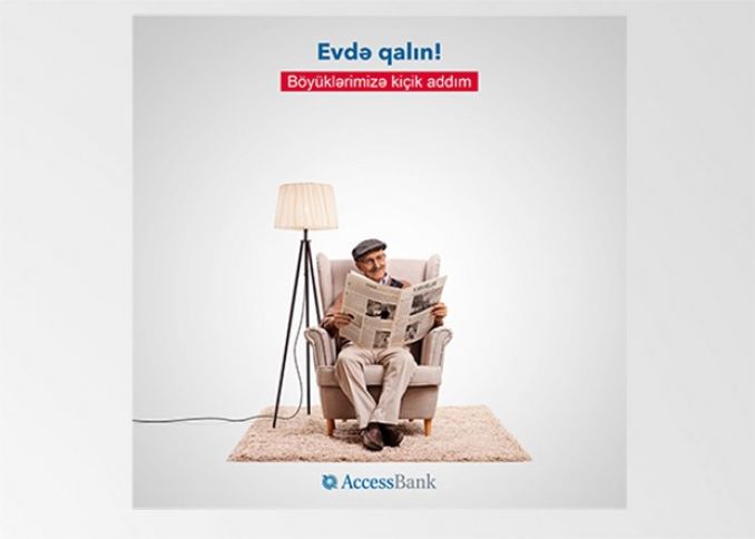“AccessBank”dan yaşı 65 və daha yuxarı olan müştərilərə özəl xidmət