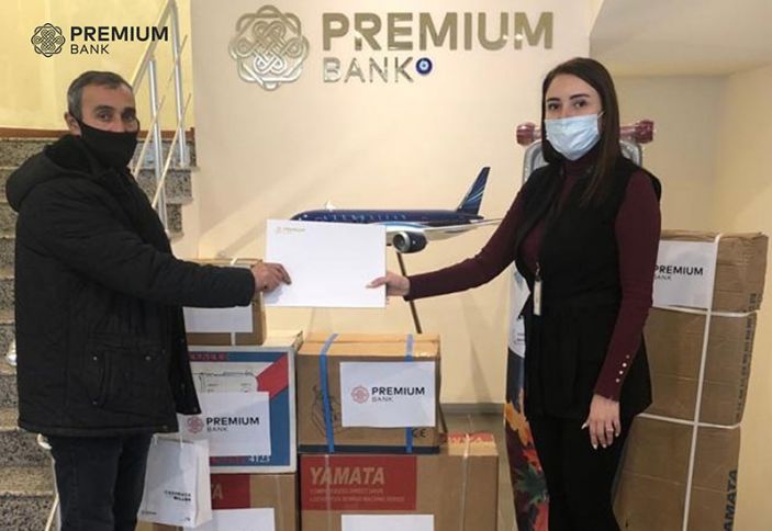 “Premium Bank”-dan özünüməşğulluq proqramına dəstəyi davam etdirir - FOTOLAR