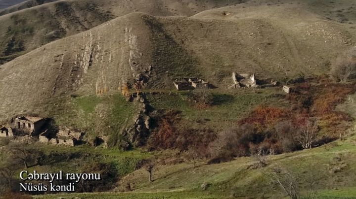 Cəbrayılın Nüsüs kəndindən görüntülər - VİDEO