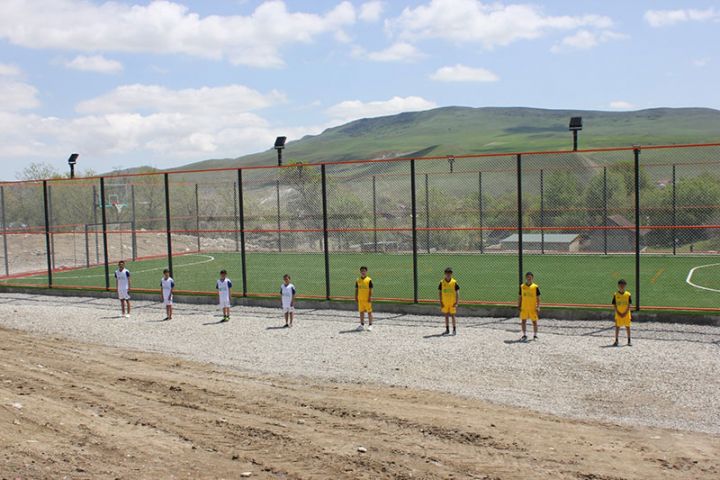 PAŞA Holding futbol və basketbol meydançasının tikintisini maliyyələşdirib