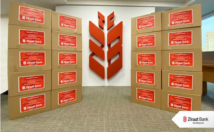 “Ziraat Bank Azərbaycan” bu dəfə cəbhədəki qəhrəman həkimlərin yanında!