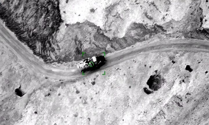 Düşmənin təminat və döyüş vasitələri darmadağın edildi - VİDEO