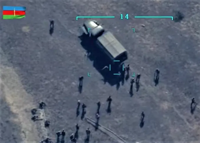 Düşmənin ehtiyat qüvvələri tikə-tikə edildi - VİDEO