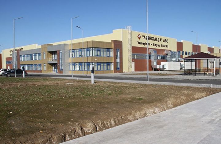 Yunəyrici-Boyaq Fabrikində tikinti işlər başa çatdırılıb