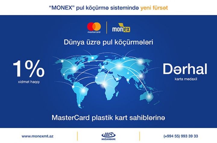 “Muğanbank”ın yaratdığı “MONEX” sistemi Azərbaycanda ilkə imza atdı!