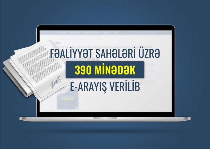 390 minədək e-arayış verilib