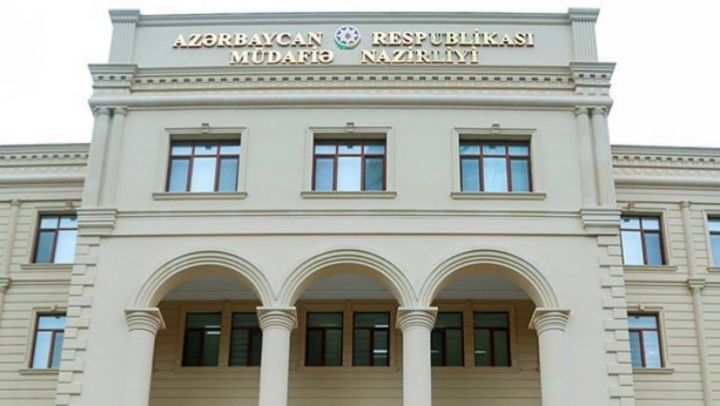 Son dəqiqə!  Müdafiə Nazirliyi məlumat yaydı