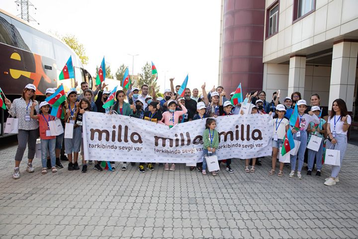 “Milla” şəhid və qazi ailələri üçün maarifləndirici və əyləncəli tur təşkil edib  - FOTOLAR