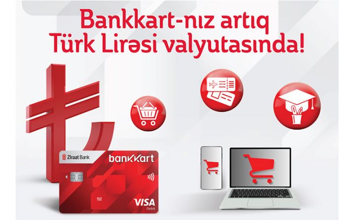 Azərbaycanda Türk Lirəsində bank kartı istifadəyə verildi - BİR İLK
