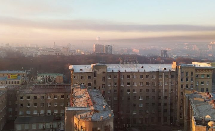 Azərbaycanın Xarkovdakı konsulluğunun yaxınlığına raket düşüb, binaya ziyan dəyib