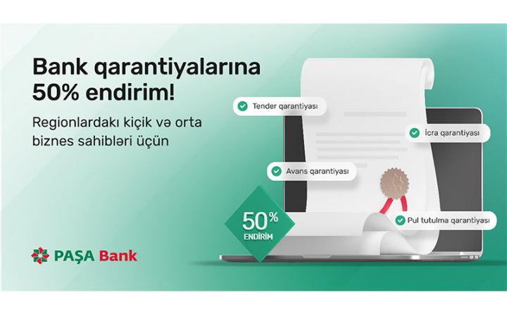 Bank qarantiyalarına endirimli bahar kampaniyası!