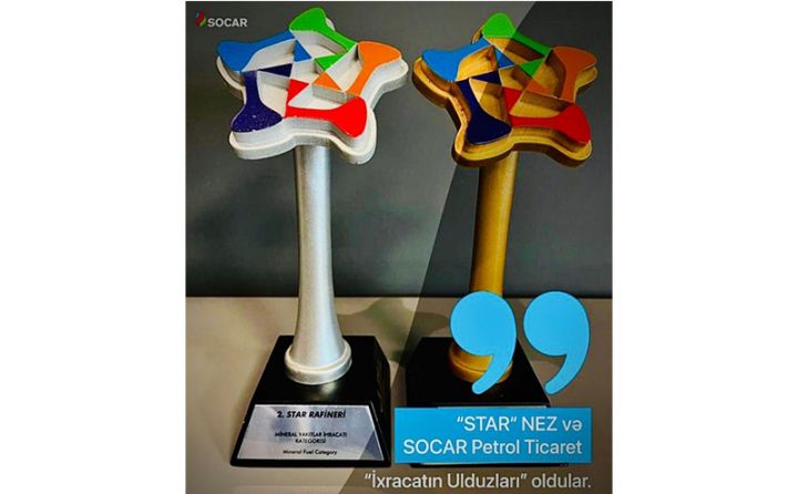 SOCAR-ın Türkiyədəki törəmə müəssisələri mükafata layiq görülüb