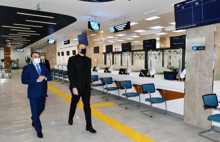 Prezident “ASAN xidmət” Mərkəzinin açılışını edib