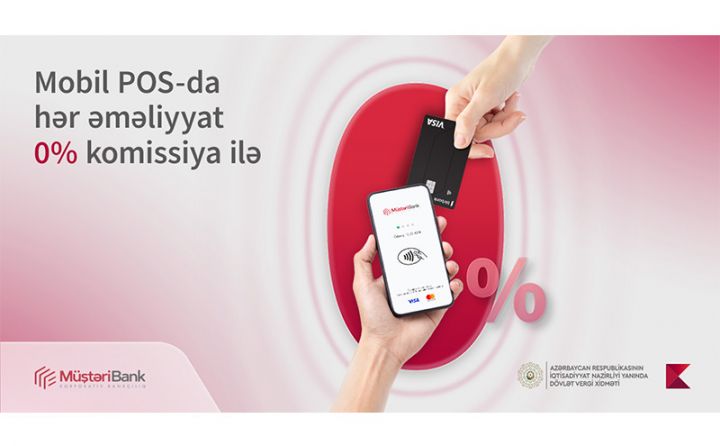 Sahibkarlar üçün Mobil POS-da əməliyyatlar hələ də komissiyasızdır