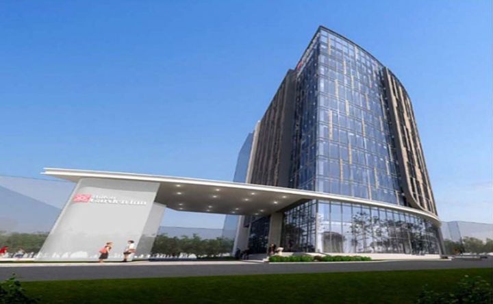 Bakıda “Hilton Garden Inn Baku” binasının tikintisi aparılır
