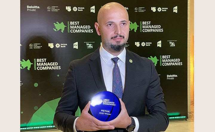 METAK şirkəti beynəlxalq müsabiqənin qalibi olub