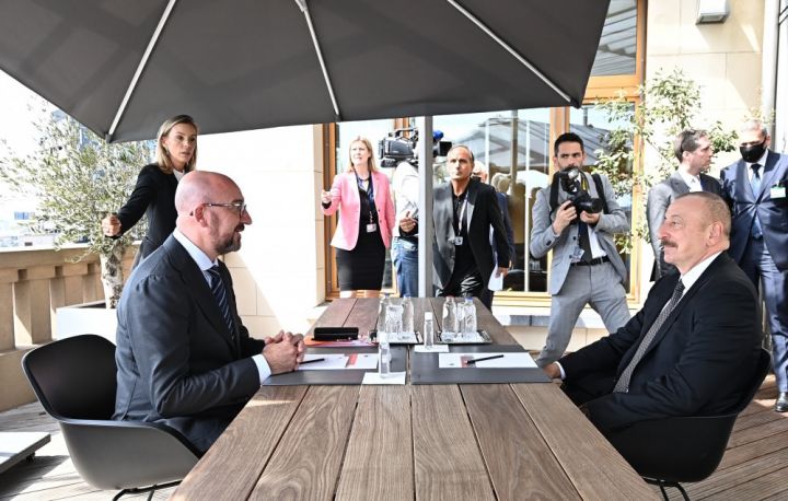 Əliyevin Mişellə görüşü olub - YENİLƏNİB