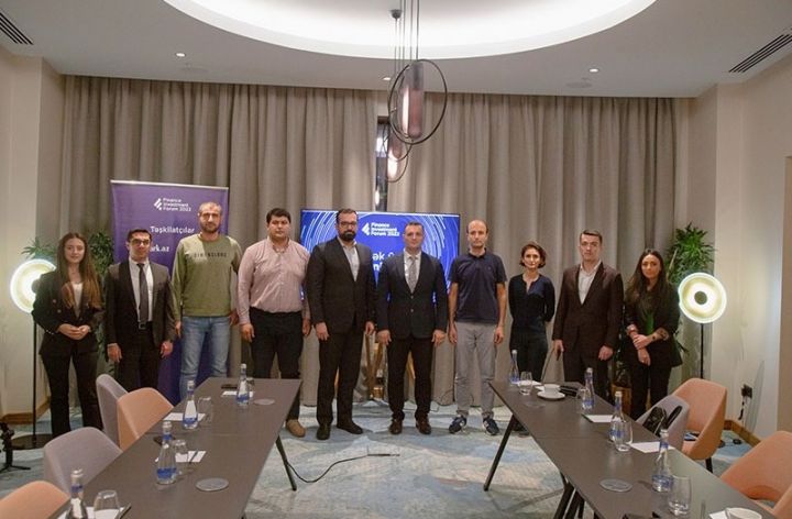 III Maliyyə və İnvestisiya Forumunun spikerlərinin bir qismi ilə görüş keçirilib! -  FOTO/VİDEO